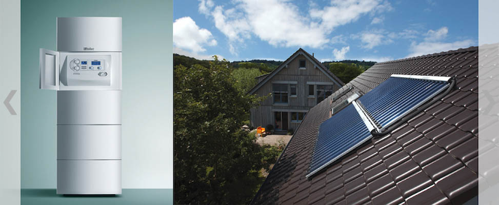 Bilder von Anlagen mit regenerativen Energien